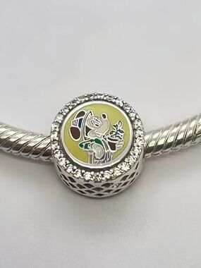 Pandora Disney Parks Mickey & Minnie Exclusive Dangle Charm Pendant, S925
